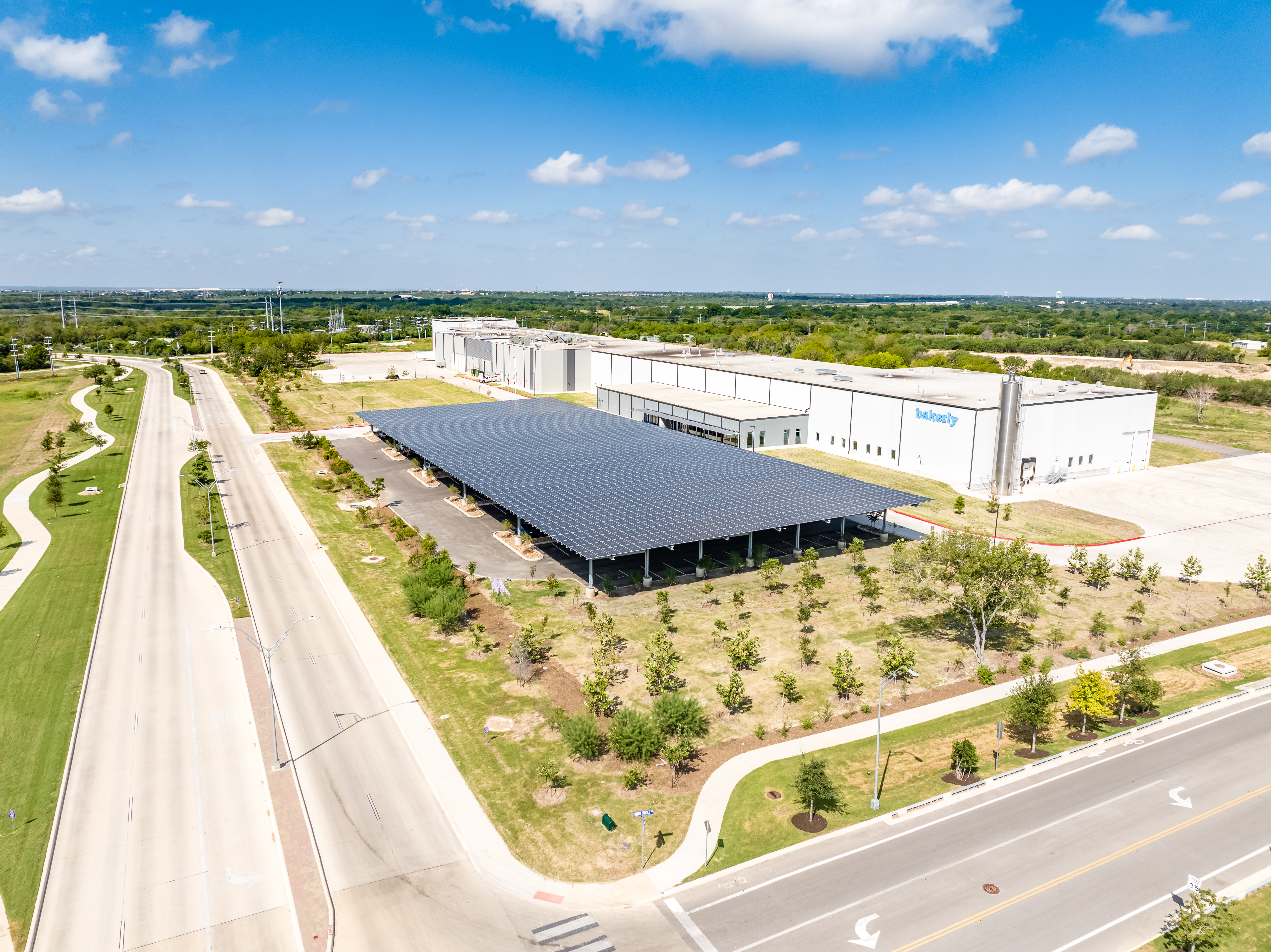 Polar Racking solar carport installation